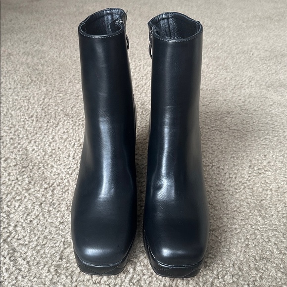 Michael Shannon Shoes - Michael Shannon Black Heeled Boots